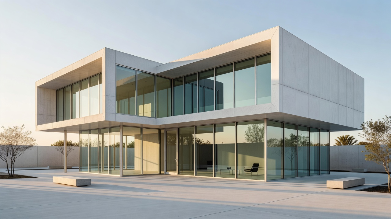 Elegant modern architecture representing curated editorial design